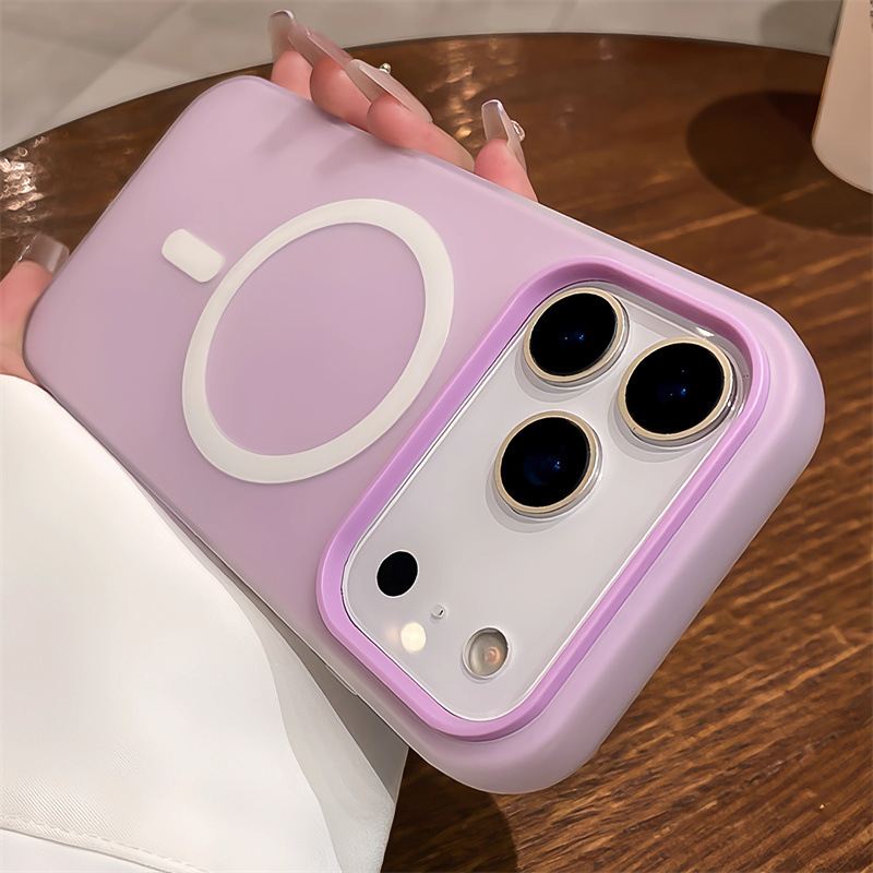 适用iPhone17PROMAX手机壳果冻磁吸二合一苹果16/15磨砂简约防摔|undefined