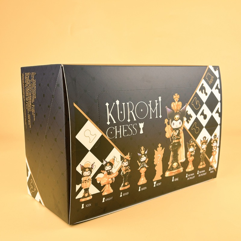 新品 三丽鸥盲盒 库洛米国际象棋系列手办周边潮玩生日礼物摆件|undefined