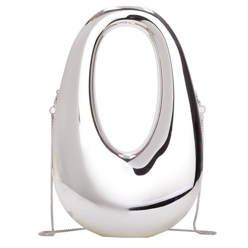 Bolsa de cena transfronteriza europea y americana, botella de vino de luna elíptica, bolsa de mano, boda de moda, nicho, bolsa de noche