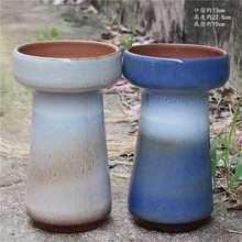 宜兴手工复古粗陶多肉花盆创意陶瓷陶罐盆绿植物花卉透气紫砂陶盆