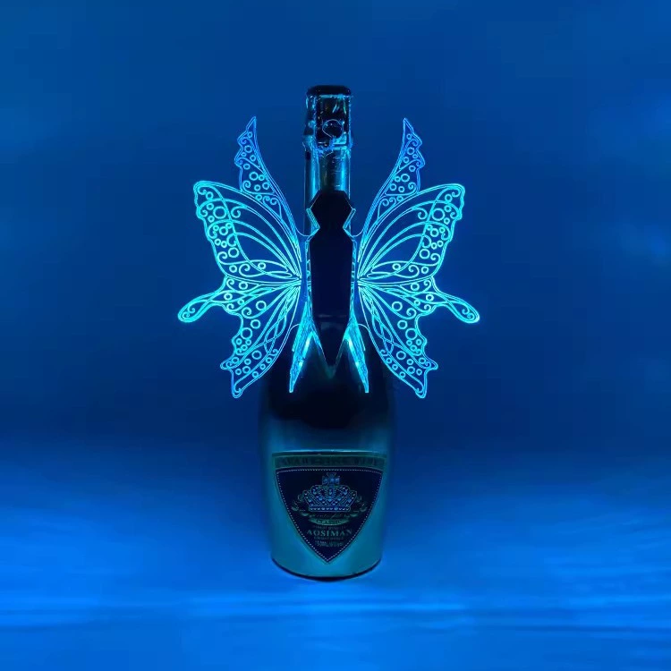 Бар шампанское вспышка палка светодиодная зарядка вспышка лампа ночной клуб KTV различные бабочки винная крышка винная атмосфера реквизит свет