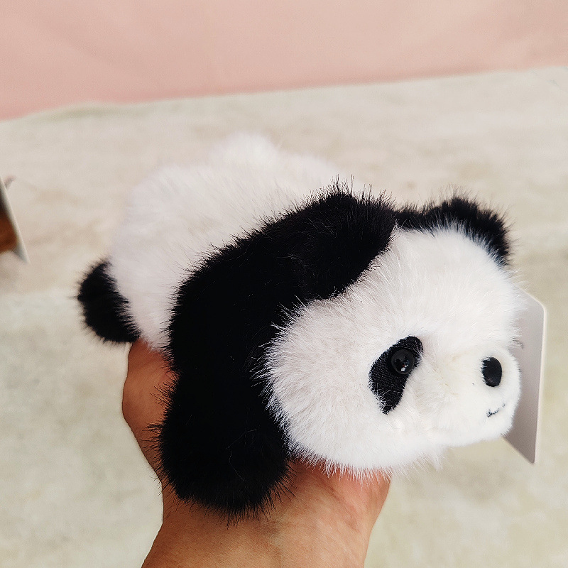 Peluche de panda, muñeco de peluche para abrazar, peluche de perro pequeño, muñeco de peluche para mochila, regalo, transfronterizo. image 16