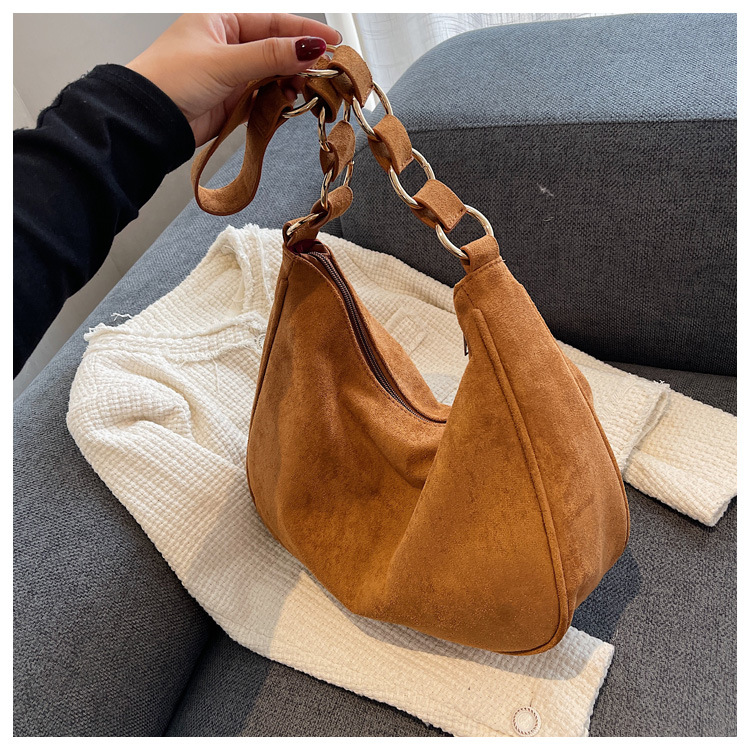 fashion frosted bags womens bags 2021 new trendy underarm bags autumn and winter fashion dumplingspicture90
