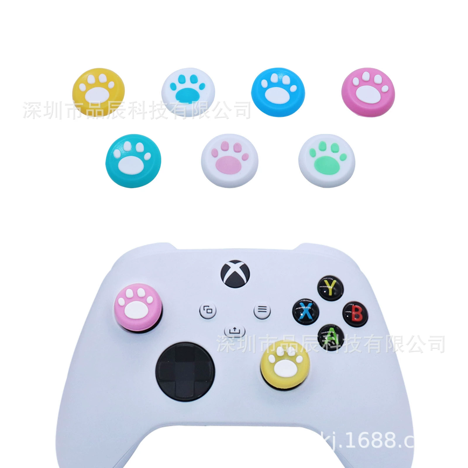 PS5 PS4 XBOXONE360SWIHTC2 рукоятка ролик крышка котёнок коготь силиконовая крышка защита следа