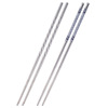 Stainless steel chopsticks blue and white porcelain print chopsticks threaded round chopsticks anti -mildew commercial hotel floor stalls fastzi wholesale