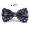 Fashionable bow tie for leisure, accessory for adults with bow, wholesale, factory direct supply, polyester