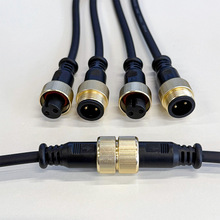 IP67��ˮM19PVC�~�^�B����2/5о0.5/0.75/1ƽ������LED���B�Ӿ�