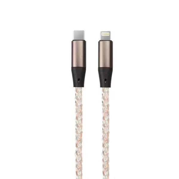 RGB glowing streamer line (C to L port 20W) 1 meter