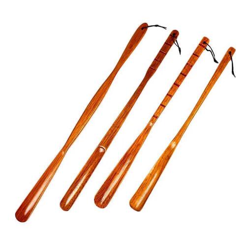 Shoehorn wooden solid wood shoehorn long free shipping extended handle long handle shoehorn shoe lifter shoe pump manufacturer