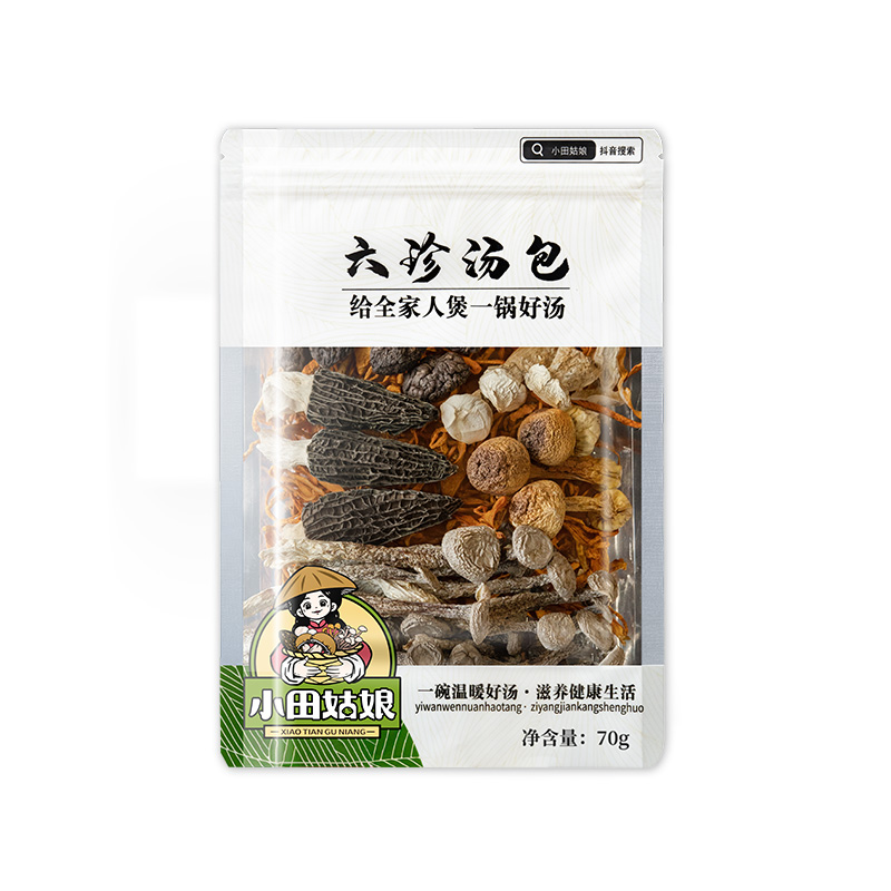 [슈퍼 핫 세일] Liuzhen 버섯 수프 만두 70g*20 팩