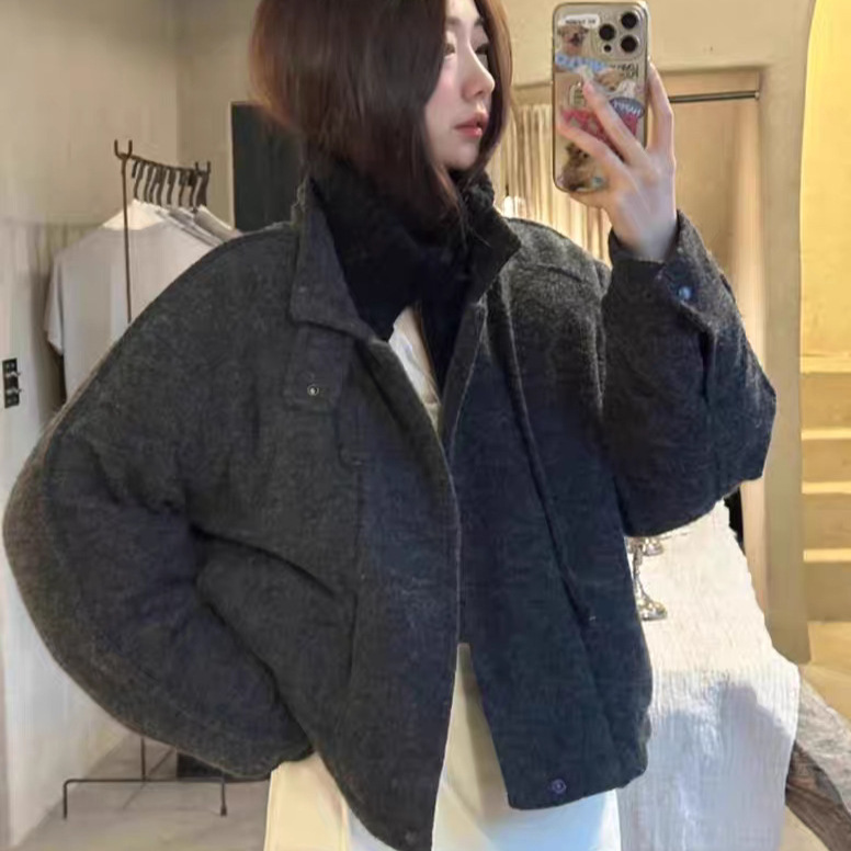 No Returns or Exchanges 2025 Winter New Korean Style Ve*So Solid Color Patchwork Collar New National Standard 90 Duck down Jacket No Returns or Exchanges 2025 Winter New Korean Style Ve*So Solid Color Patchwork Collar New National Standard 90 Duck down Jacket