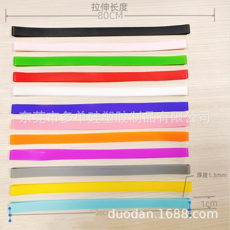 Caja de almuerzo Bento de la correa de silicona clásica vendedora caliente transfronteriza correa elástica de alta correa de libro multifuncional banda elástica