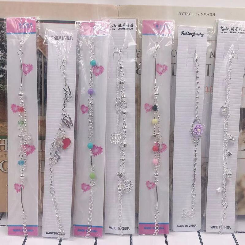 Fashion student bracelet alloy diamond jewelry small gifts Yiwu commodity stall supply wholesale