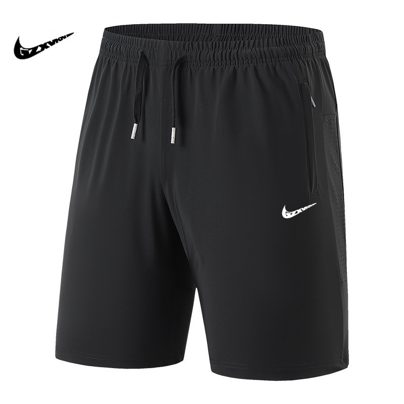 Summer Men's Ice Silk Thin Five-Point Shorts Quick-Dry Breathable Fitness Running Training Shorts Loose Casual Five-Point Shorts Summer Men's Ice Silk Thin Five-Point Shorts Quick-Dry Breathable Fitness Running Training Shorts Loose Casual Five-Point Shorts