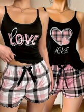 W 27791 Animal Print Milk Silk Pajamas ����ţ��˿˯��