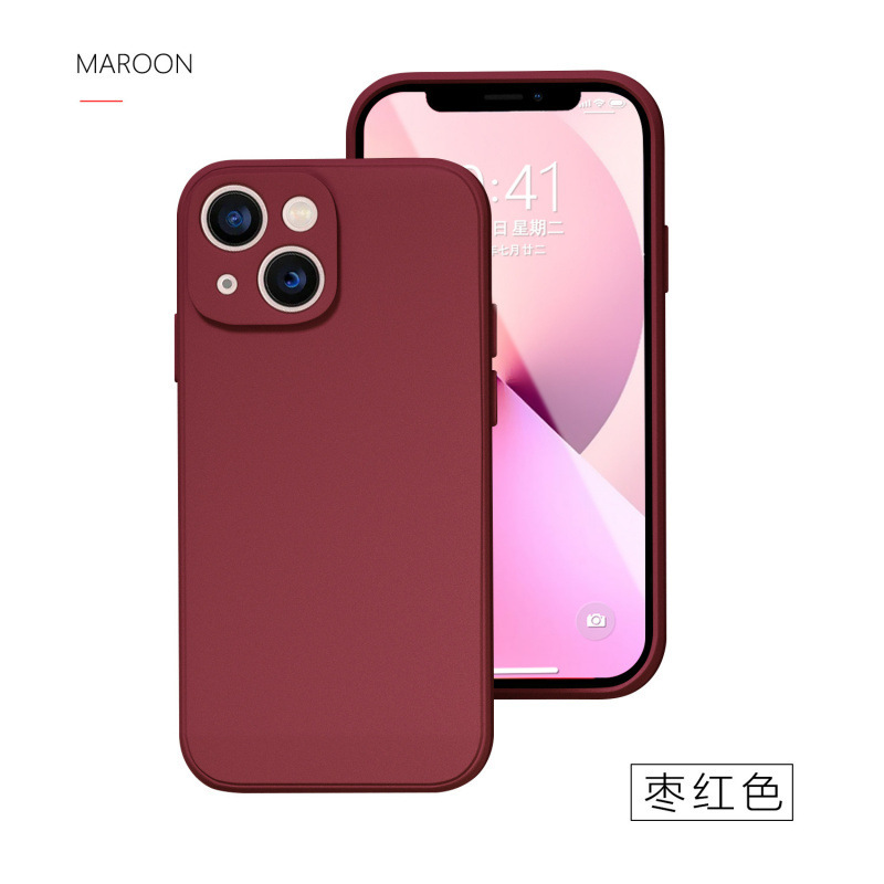 Pd5はアップル13携帯ケースiPhone14純色tpuソフトケース12フロスト全包保護カバー15PROMを適用する|undefined