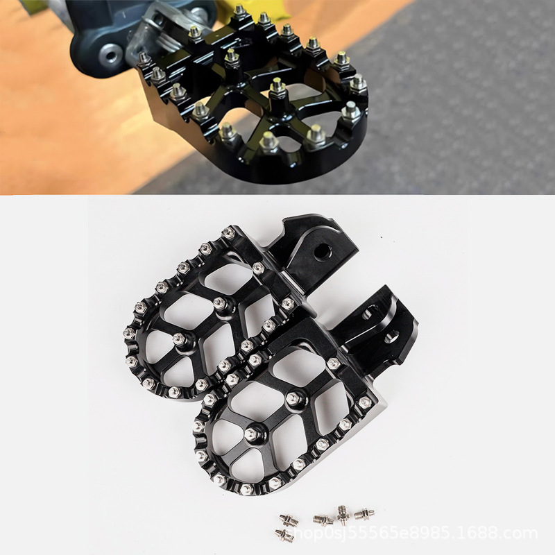 Suitable for Qiu Long Light Bee X Electric Off-Road Vehicle Cnc Aluminum Alloy Pedal Anti-Slip Modification Accessories