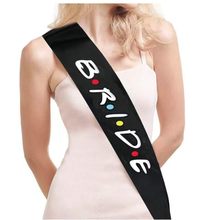 跨境專供Bride肩帶 新娘單身派對婚禮裝飾禮儀帶亞馬遜速賣通熱賣