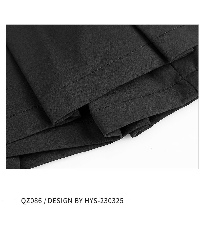 Váy golf nữ dáng culottes phối quần short thể thao co giãn nhanh khô — QZ086-váy kaki, QZ086-Váy trắng, QZ086-váy đen chi tiết 21