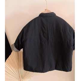 韩国童装女童棉服2025新款秋冬时尚男女童中长款夹棉棉袄外套风衣