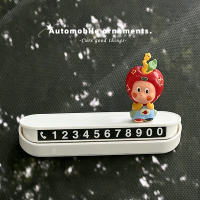 Model Pilot Car Parking Number: Nömrəli dayanma kartı - apple-manwhite-mirror-parking-sign