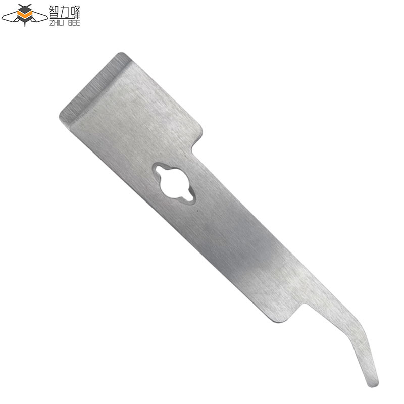 不锈钢小型猪尾起刮刀养蜂清理蜂箱工具弯尾起刮刀具小猪尾刀