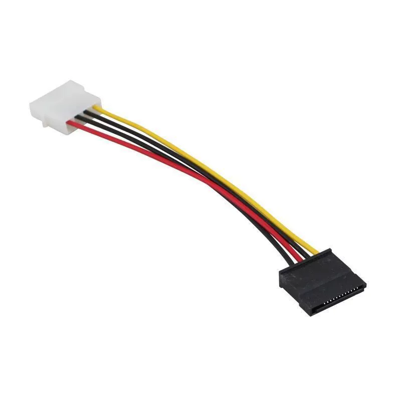 Кабель питания SATA 4P к 15P, кабель передачи данных, адаптер 4pin, кабель оптического привода, кабель питания жесткого диска