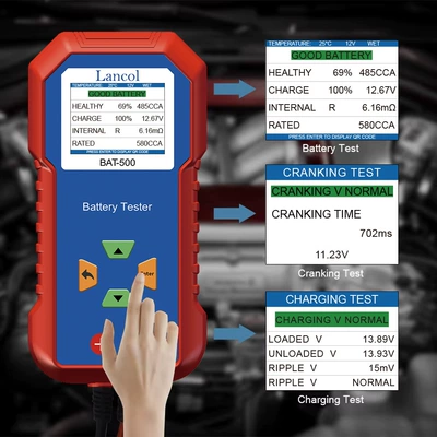 Tester 12V Battery Capacity – Avtomobil diaqnostika alətləri