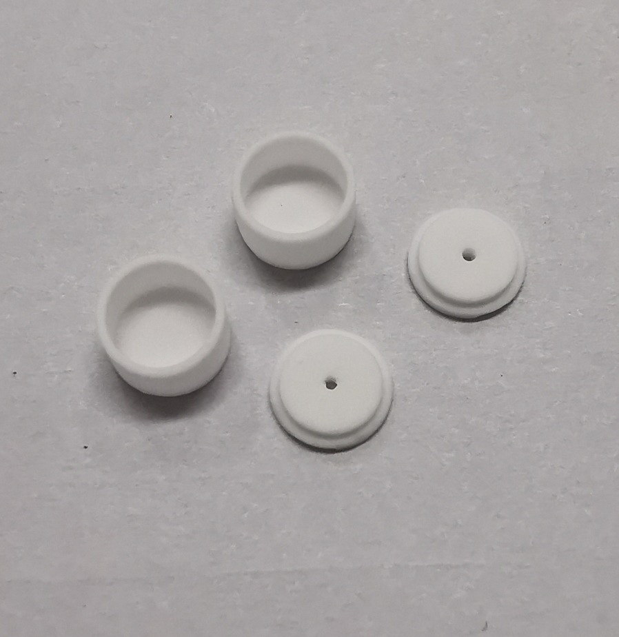 DSC/TGA氧化铝坩埚 适用于热分析用氧化铝陶瓷带盖坩埚