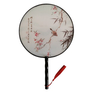 Tuanfan Antique Fan Antique Children's Fan Dance Fan Antique Tuanfan Children's Hanfu Fan Girls' Round Fan
