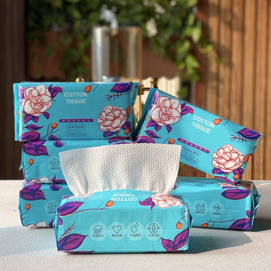 Disposable face wash towel wholesale withdrawable Pearl cotton soft towel beauty salon face wash towel cleansing towel