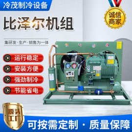 保鲜冷冻风冷库全套中高低温设备德国比泽尔制冷压缩机制冷机组