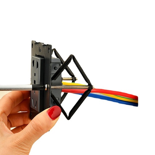 Type 86 cassette repairer wall switch socket junction box bottom box repairer insulated metal bottom box holder