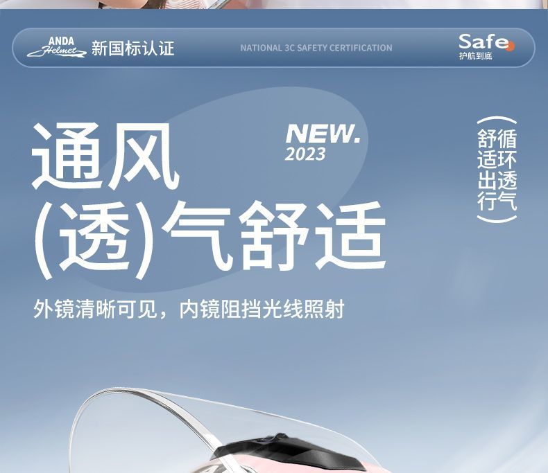 2025 New Electric Vehicle Helmet 3C Certified