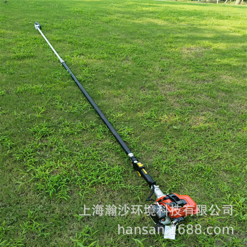 菱茂TUE26高枝油锯LM26E-400YT可伸缩伐木锯园林树木高空修枝锯