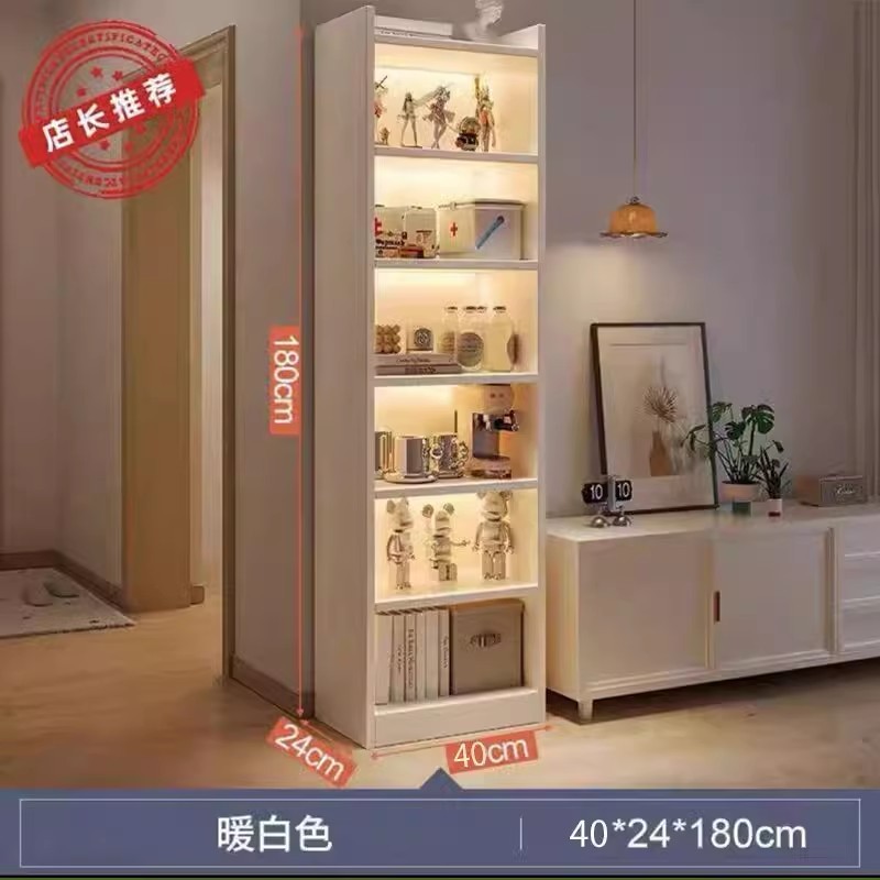本棚一体型壁掛け本棚床置き壁掛けリビングルーム収納ラック階層型収納ラック収納キャビネットインターネットセレブ収納ラック|undefined