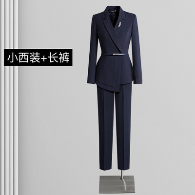 职业套装女春秋气质女神范西装外套售楼处酒店经理高端工作服工装