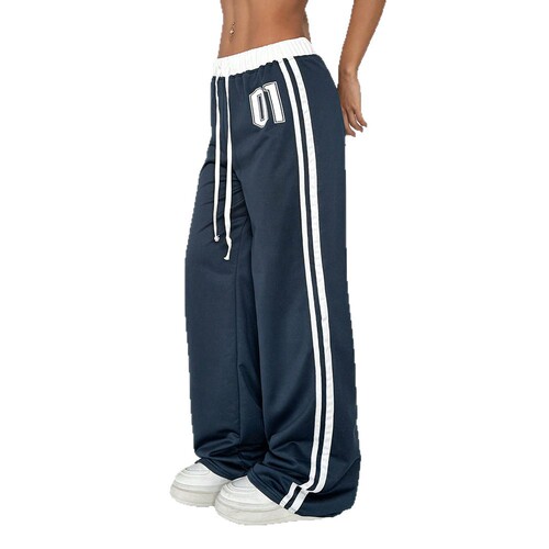 Bestselling women's casual fashion new loose trendy printed design versatile pants