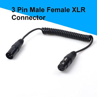 �S�Ҷ���3Pin XLR ���^��ĸ�^���ɾ�TPU�ͺ������L����B�Ӿ�