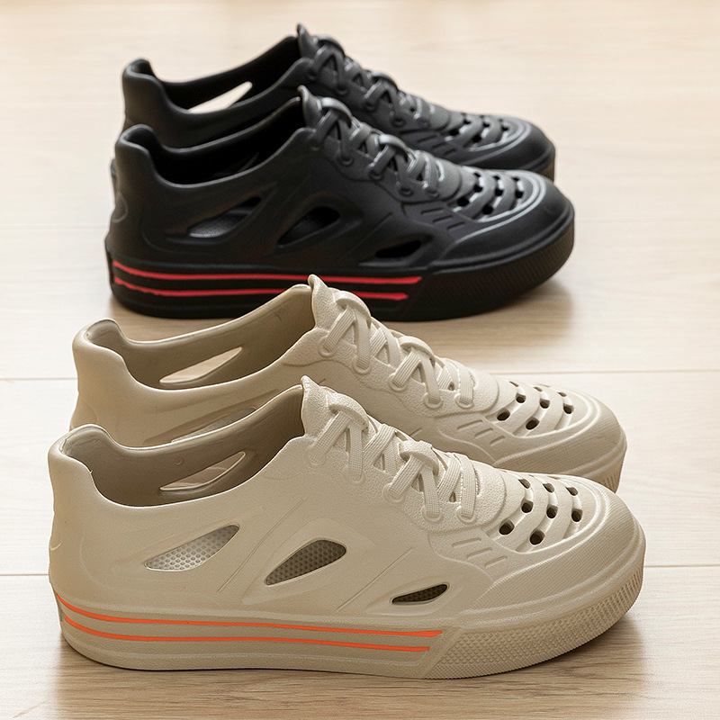 Cross-Border Croc Shoes Men's Summer 2025 New Anti-Slip Wading Shoes Breathable Outdoor River Tracing Heels Croc Shoes for Men Cross-Border Croc Shoes Men's Summer 2025 New Anti-Slip Wading Shoes Breathable Outdoor River Tracing Heels Croc Shoes for Men