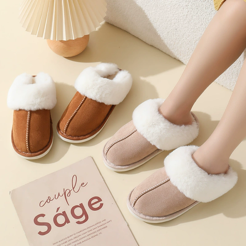 (Cross-border trading), winter non-slip keep warm slippers
