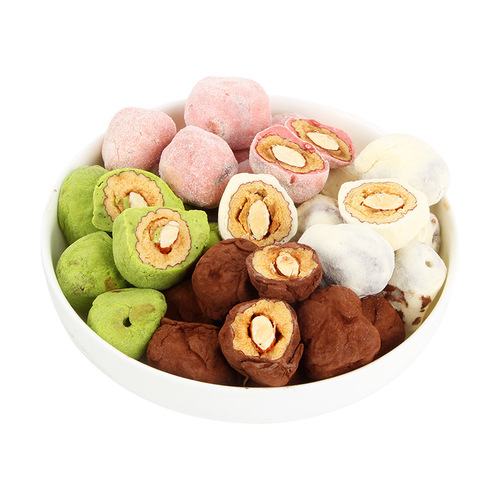 Rainbow date snacks 250g, individually packed matcha date snacks, almond date snacks, macaroni date snacks, snack options, almond date snacks