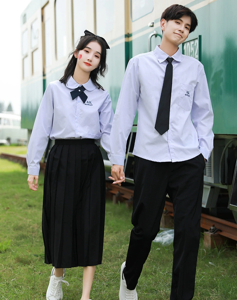 Тайская школьная форма Nanuo Thai First Love Табу Девушка такая же JK Униформа вышитая рубашка плиссированная юбка класс Костюм