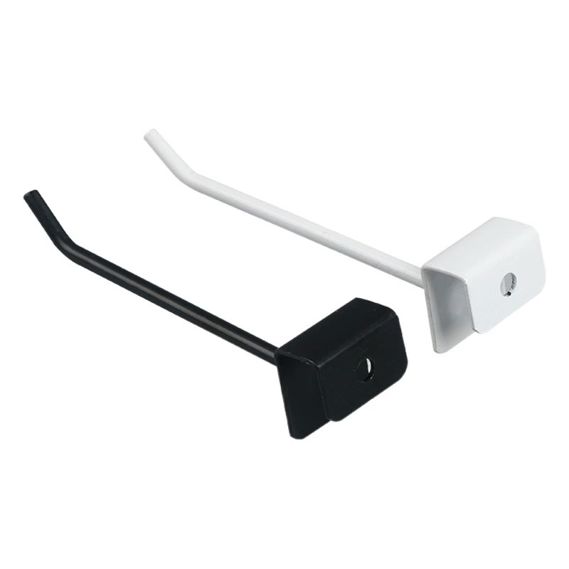 Карта полки супермаркета толщиной 1 см квадратный трубчатый крючок аксессуары для закусок Аксессуары для мобильных телефонов однострочный луч 15 мм крючок