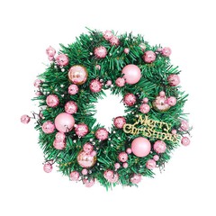 Cross-border new Christmas wreath door hanging 30/40CM Christmas holiday decoration Korean style door decoration Christmas decoration
