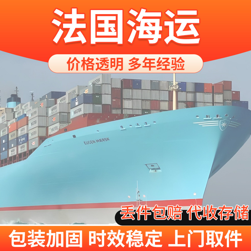 法国海运散货拼箱 报关服务 国际货运 整柜海运 跨境物流