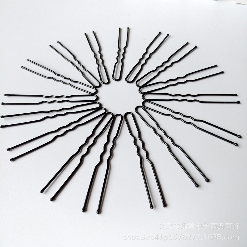 Cross-border Amazon U-shaped clip black hair bride female styling clip hair U-shaped clip factory outlet 5