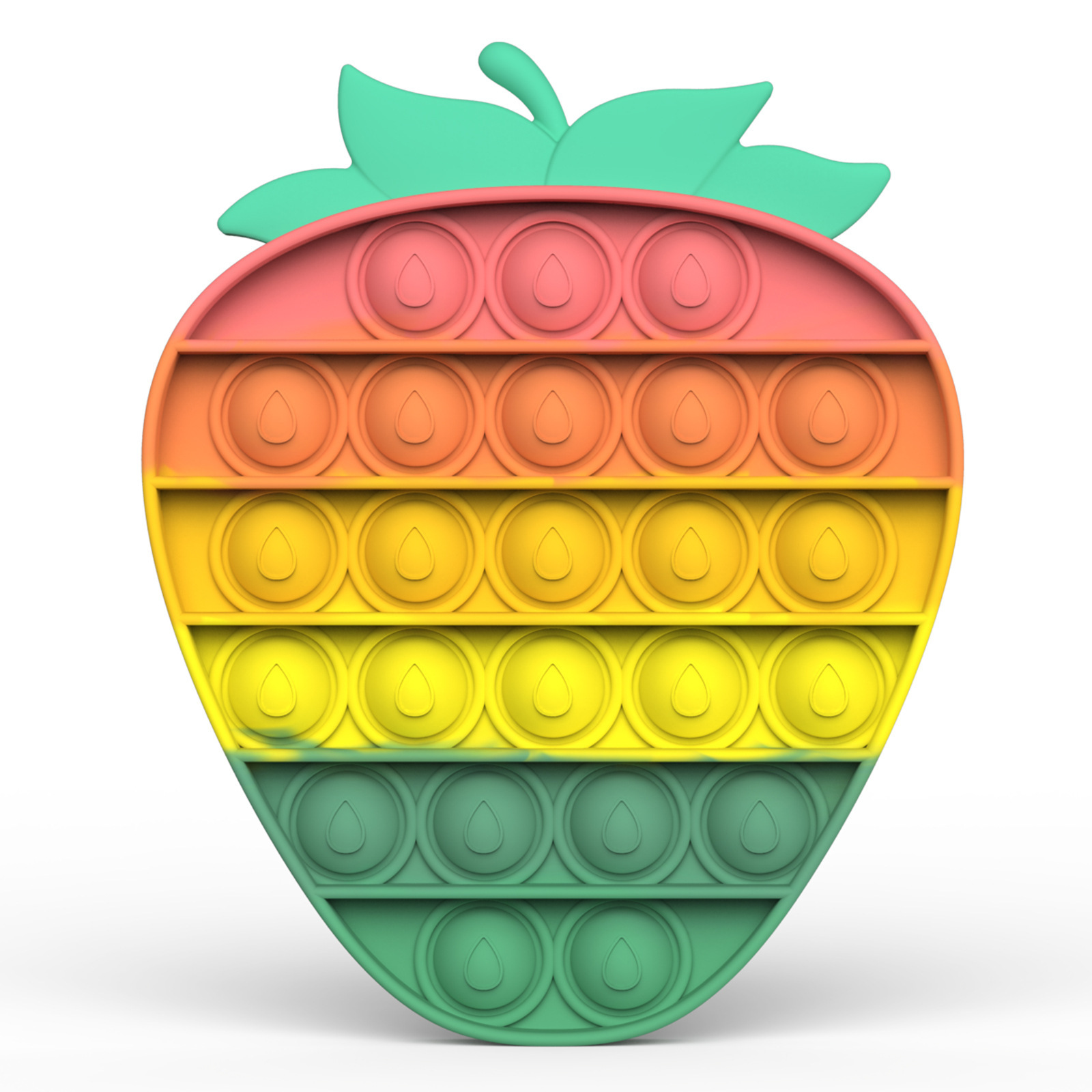 게임 보드 (딸기-핑크 노란색 녹색)