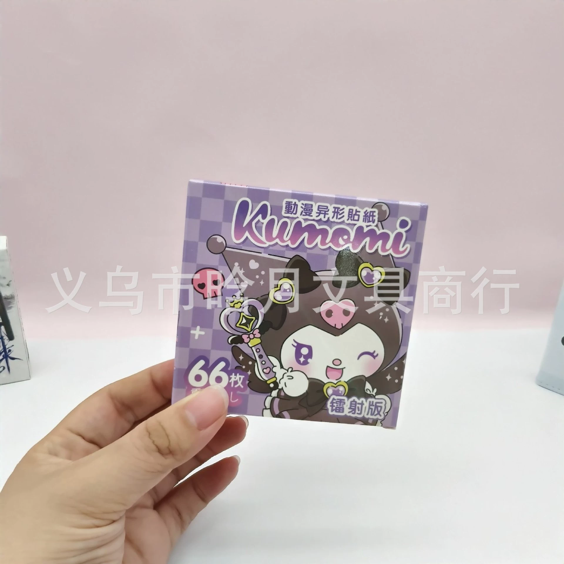 Набор наклеек Sanrio, 66 шт., неповторяющиеся милые стикеры, декоративный набор