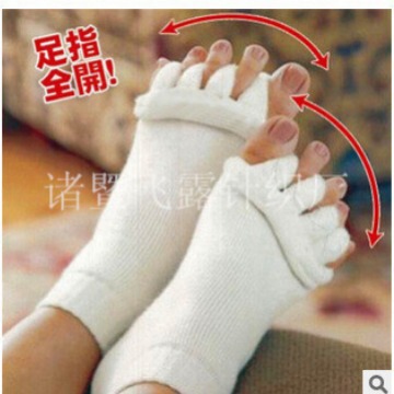 Japanese and Korean Yoga Socks Five-Finger Socks Acrylic Cotton Toe Socks Five-Toe Socks Open Toe Socks Correcting Thumb Valgus